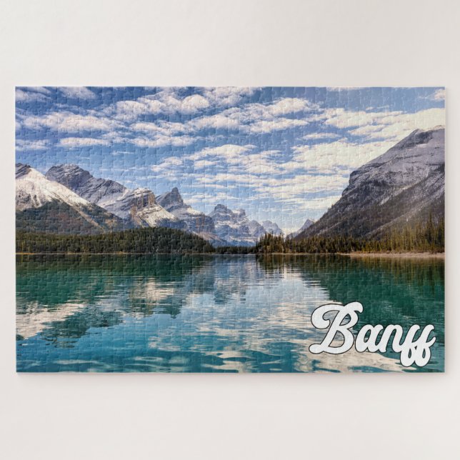 Quebra-cabeça Banff National Park, Alberta, Canadá (Horizontal)