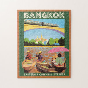 Quebra-cabeça Bangkok Tailândia 11x14