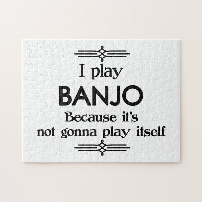Quebra-cabeça Banjo - Toca-Se Engraçado Música Deco (Horizontal)
