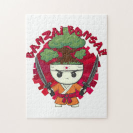 Quebra-cabeça Banzai Bonsai!