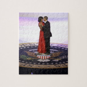 Quebra-cabeça Barack e Michelle Obama