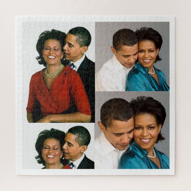 QUEBRA-CABEÇA BARACK E MICHELLE OBAMA (Vertical)