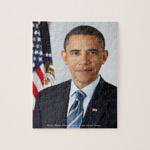 Quebra-cabeça Barack Obama 44º Presidente dos Estados Unidos