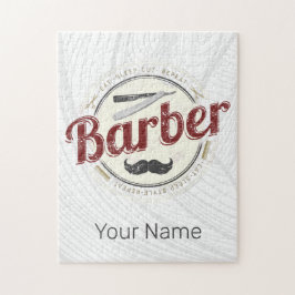 Quebra-cabeça Barber Hair Hustler Hairdresser Retro Hairstylist