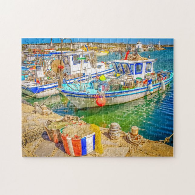 Quebra-cabeça barco (Horizontal)