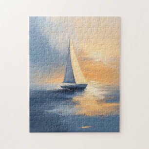 Quebra-cabeça Barco à vela no Sunset