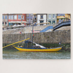 Quebra-cabeça Barco de vinho, Porto, Portugal