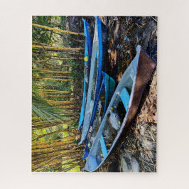 Quebra-cabeça Barcos à Espera, Enseada de Amatique Puzzle
