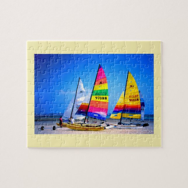 Quebra-cabeça Barcos à vela Hobie (Horizontal)