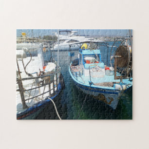 Quebra-cabeça Barcos de Pesca Gregos