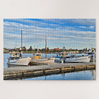 Quebra-cabeça Barcos de pesca nos portos, Portland, Austrália