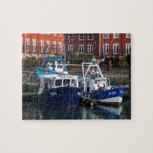 Quebra-cabeça Barcos de pesca, Portsmouth, Inglaterra