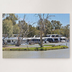 Quebra-cabeça Barcos domésticos, Murray River, Austrália