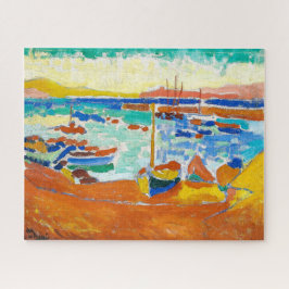 Quebra-cabeça Barcos em Collioure | Andre Derain |
