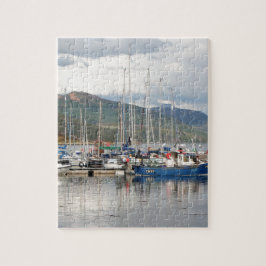 Quebra-cabeça Barcos em Kyfalin, Ilha de Skye, Escócia