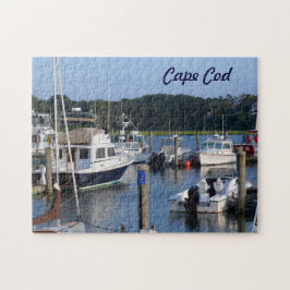 Quebra-cabeça Barcos em um porto de Cape Cod