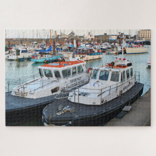 Quebra-cabeça Barcos piloto, Dover, Kent, Inglaterra