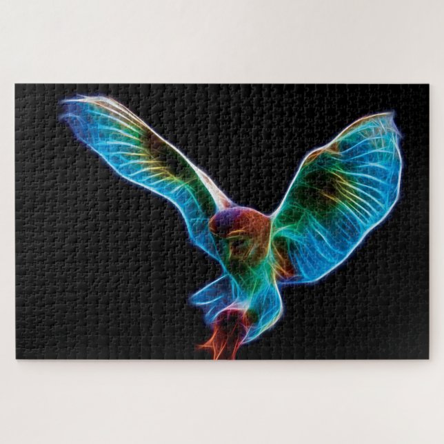 Quebra-cabeça Barn Owl (Horizontal)