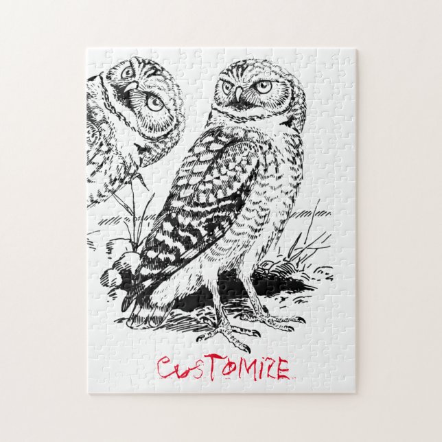 Quebra-cabeça Barn Owl Thunder_Cove (Vertical)