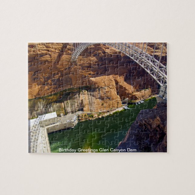 Quebra-cabeça Barragem Glen Canyon Jigsaw Puzzle (Horizontal)