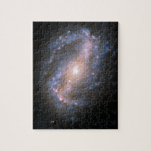 Quebra-cabeça Barred Spiral Galaxy