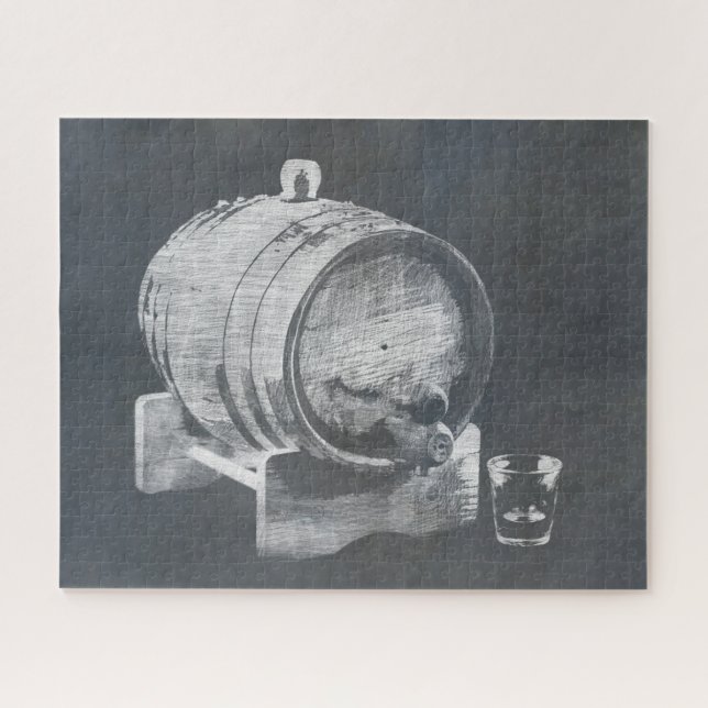 Quebra-cabeça Barril (Horizontal)