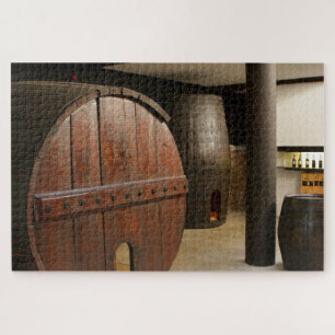 Quebra-cabeça Barris de vinho velhos, Porto, Portugal