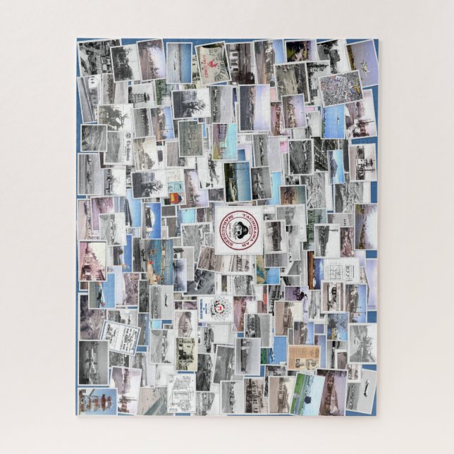 Quebra-cabeça Base Aérea de Tachikawa Japão 1945-1977 (Vertical)