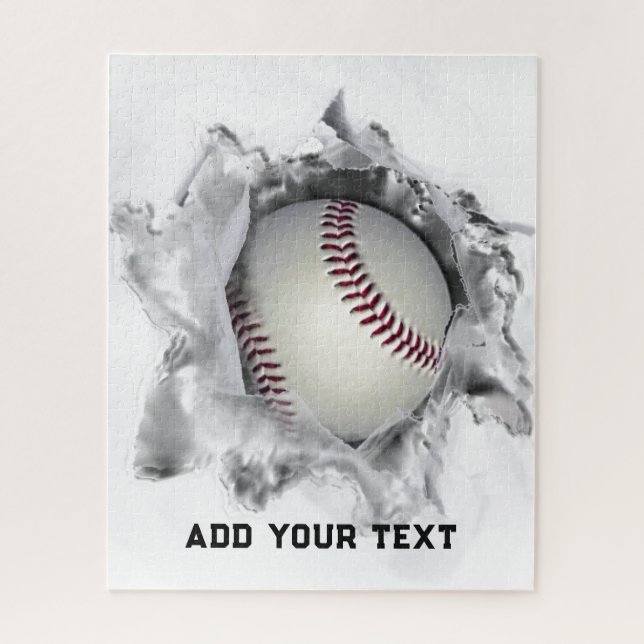 Quebra-cabeça Baseball de Rebatida Rápida (Vertical)