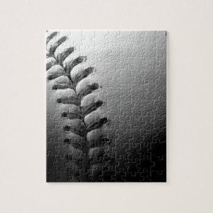 Quebra-cabeça Basebol Preto e Branco Fechado