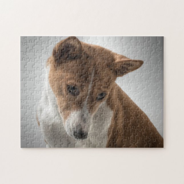Quebra-cabeça Basenji (Horizontal)