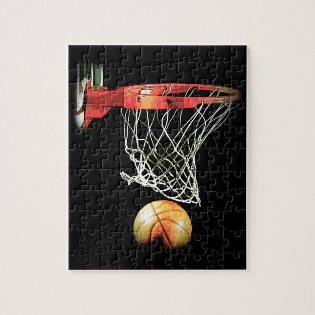 Quebra-cabeça Basketball - Popular Sports Art (Vertical)