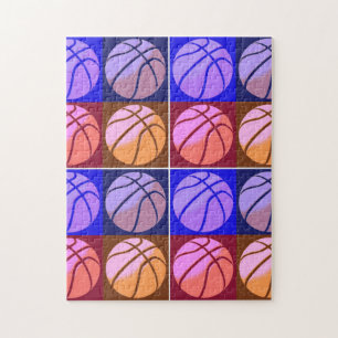 Quebra-cabeça Basquete de pop