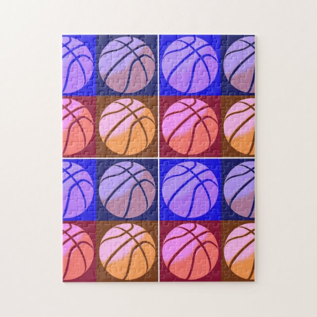 Quebra-cabeça Basquete de pop (Vertical)