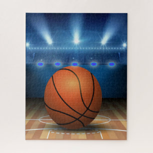 Quebra-cabeça Basquete e Tribunal
