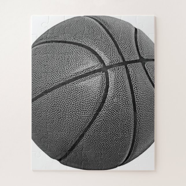Quebra-cabeça Basquete preto e branco (Vertical)