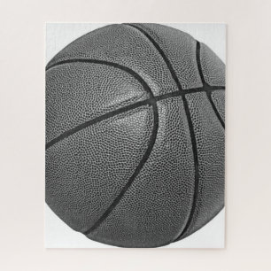 Quebra-cabeça Basquete preto e branco