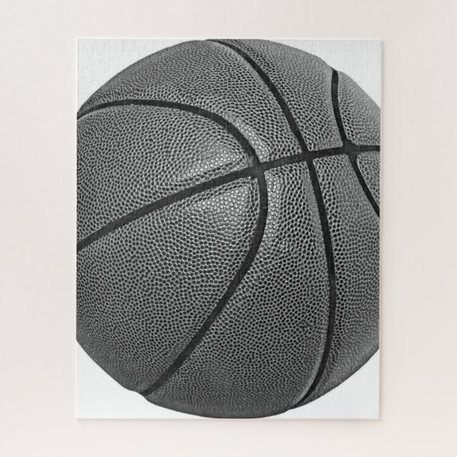 Quebra-cabeça Basquete preto e branco (Vertical)