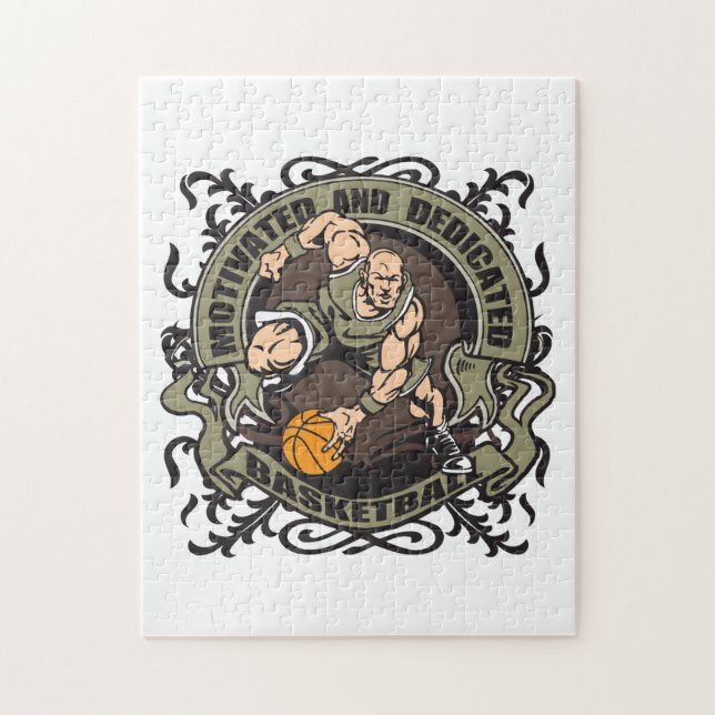 Quebra-cabeça Basquetebol motivado (Vertical)