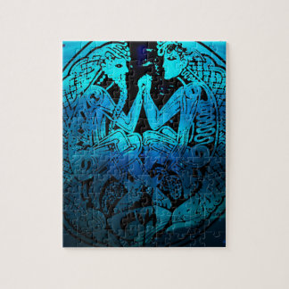 Quebra-cabeça Batalha de bom contra o mau