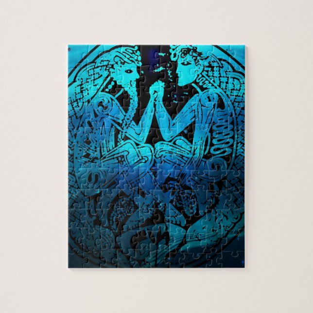 Quebra-cabeça Batalha de bom contra o mau (Vertical)