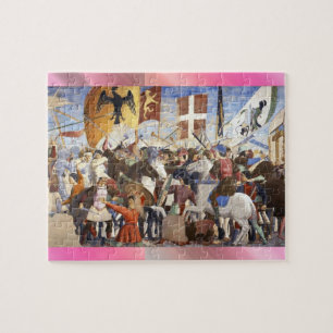Quebra-cabeça BATALHA DE HERACLIUS por Piero Della Francesca