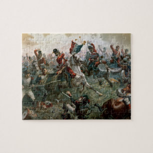 Quebra-cabeça Batalha de Waterloo, o 18 de junho de 1815, 1898