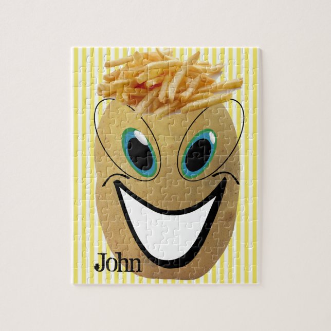 Quebra-cabeça Batata - Fritas Francesas (Vertical)