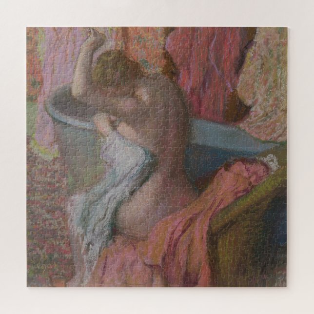 Quebra-cabeça Bather de Edgar Degas | (Horizontal)