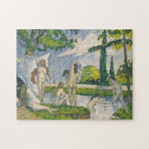 Quebra-cabeça Bathers de Paul Cezanne  