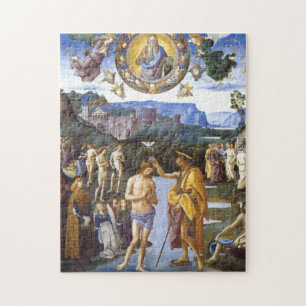 Quebra-cabeça Batismo Da Capela Sistina Do Cristo - Pietro Perug