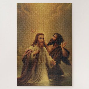 Quebra-cabeça Batismo de Jesus Cristo