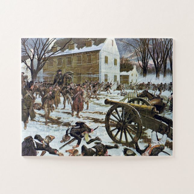 Quebra-cabeça Battle of Trenton by Charles McBarron (Horizontal)