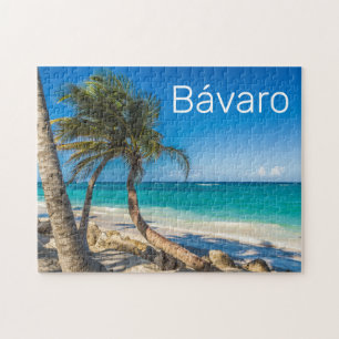 Quebra-cabeça Bavaro Beach Caribe República Dominicana Souvenir